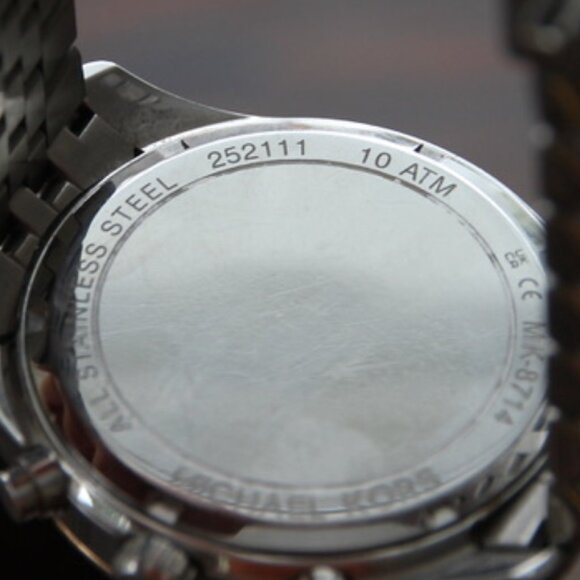 Michael Kors Watch with Black and Crystal Dial in Original Box - Picture 11 of 12